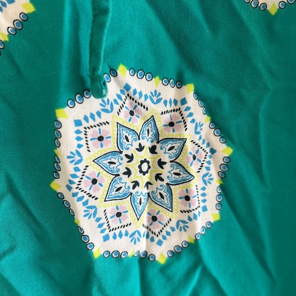 LOFT floral ruffle bottom size MP mini dress - Picture 5 of 5